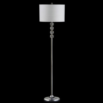 Aubrey 59.5" Crystal / Metal LED Floor Lamp - JONATHAN Y